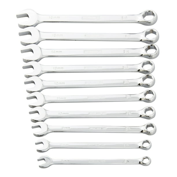 Steel Vision 62101 5/16in-7/8in 12-Point SAE Combination Wrench Set 10 Piece Steel Vision 62101 5/16in-7/8in 12-Point SAE Combination Wrench Set 10 Piece